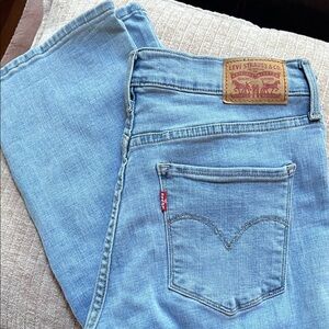 Levi's Sky Blue Denim Pants